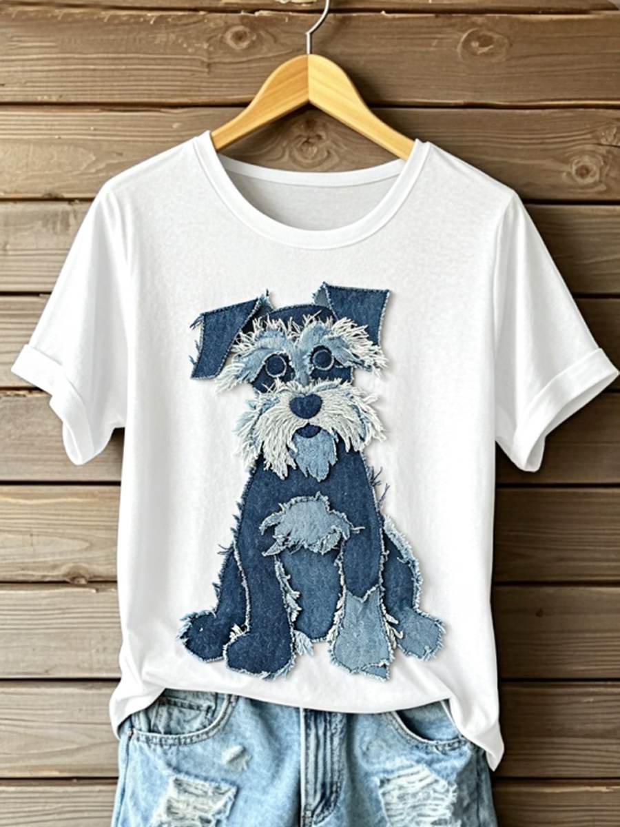 T-shirt à manches courtes pour femme