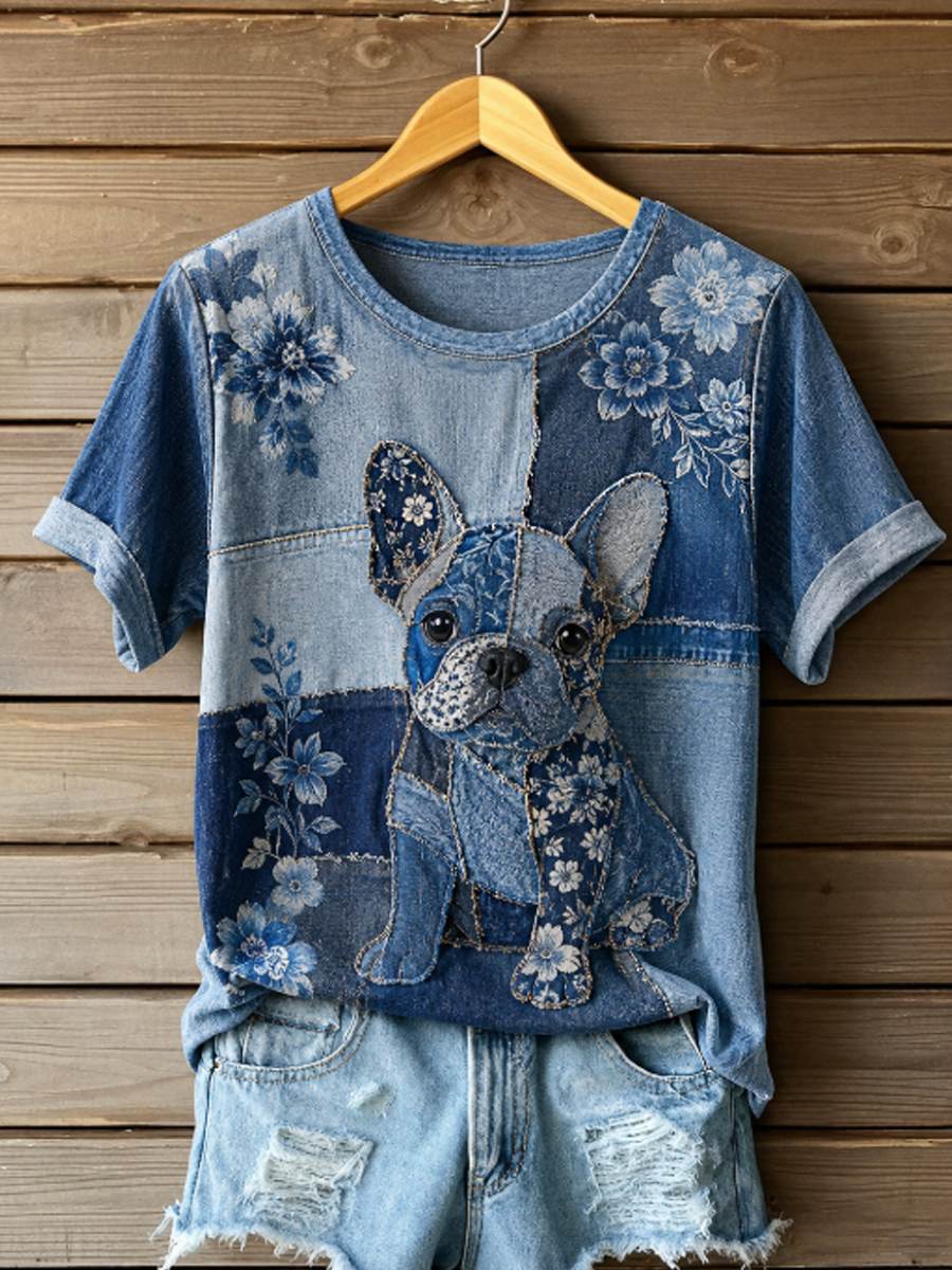 T-shirt à manches courtes pour femme