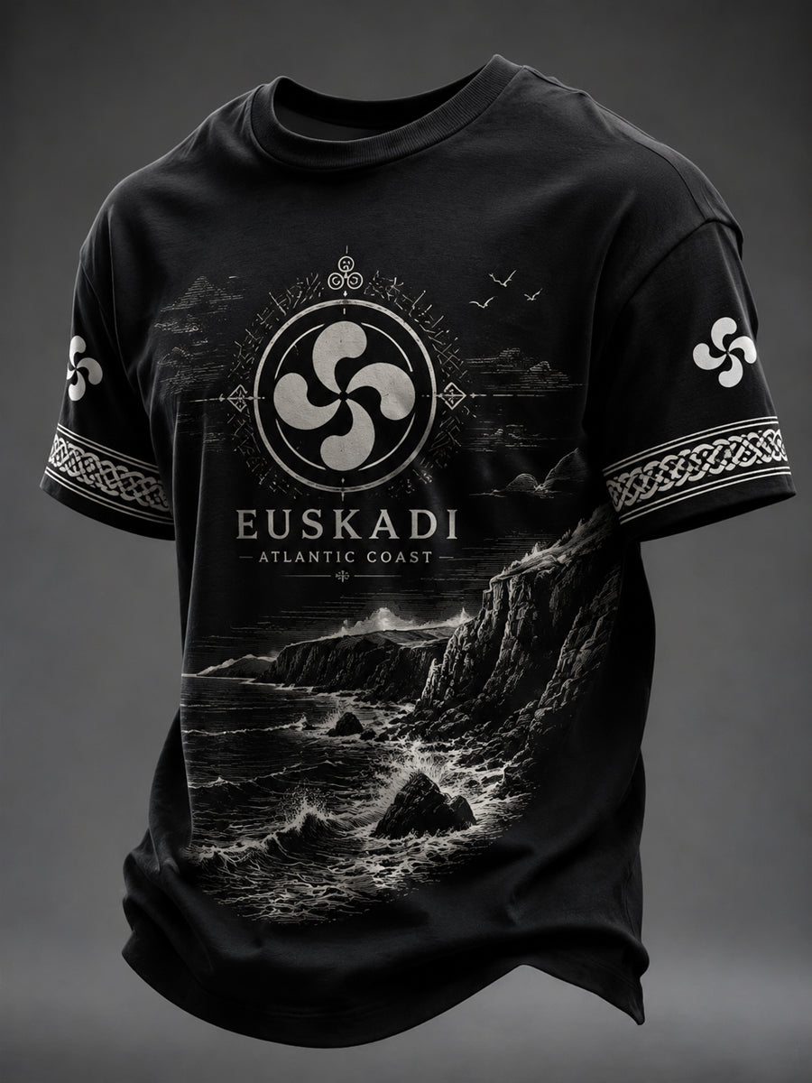 T-shirt à imprimé Spain Euskadi pour homme