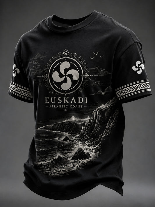T-shirt à imprimé Spain Euskadi pour homme