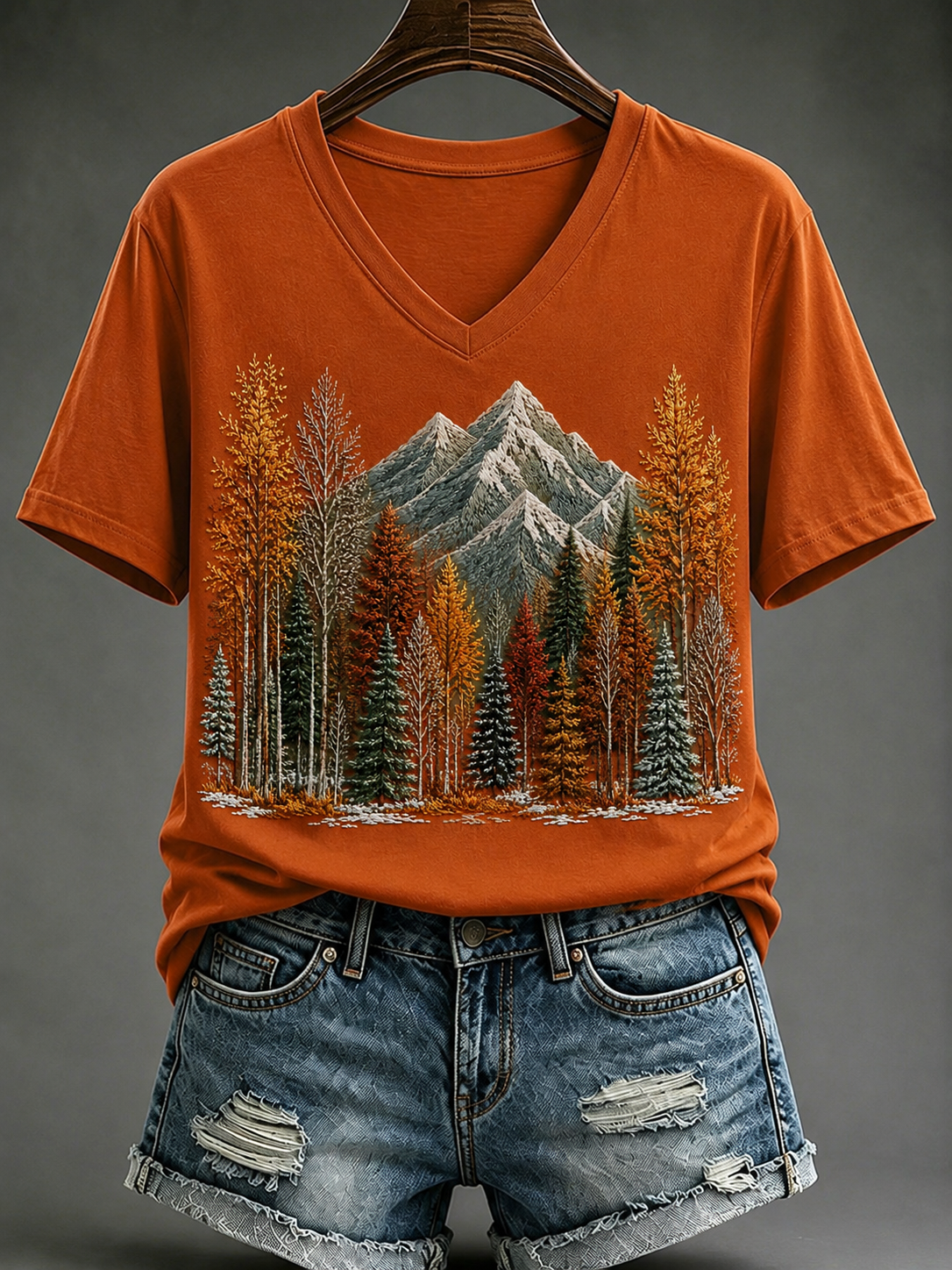 T-shirt à manches courtes femme automne