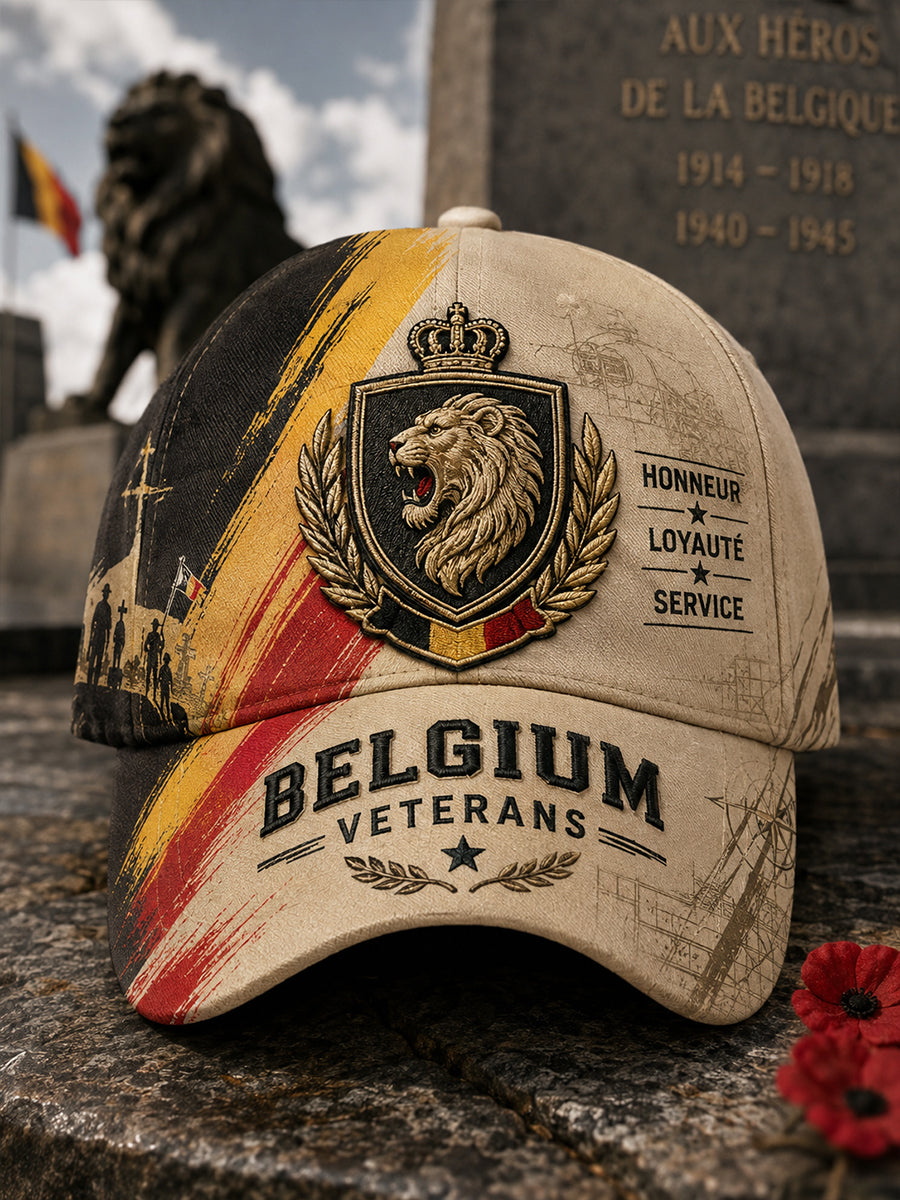 Casquette commémorative militaire de style vintage pour homme