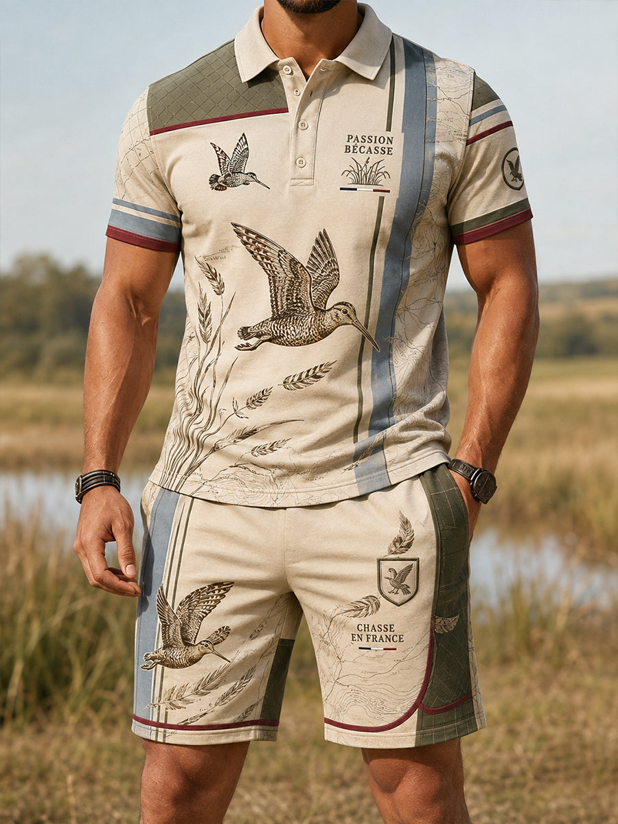 Ensembles de la saison de chasse française pour hommes