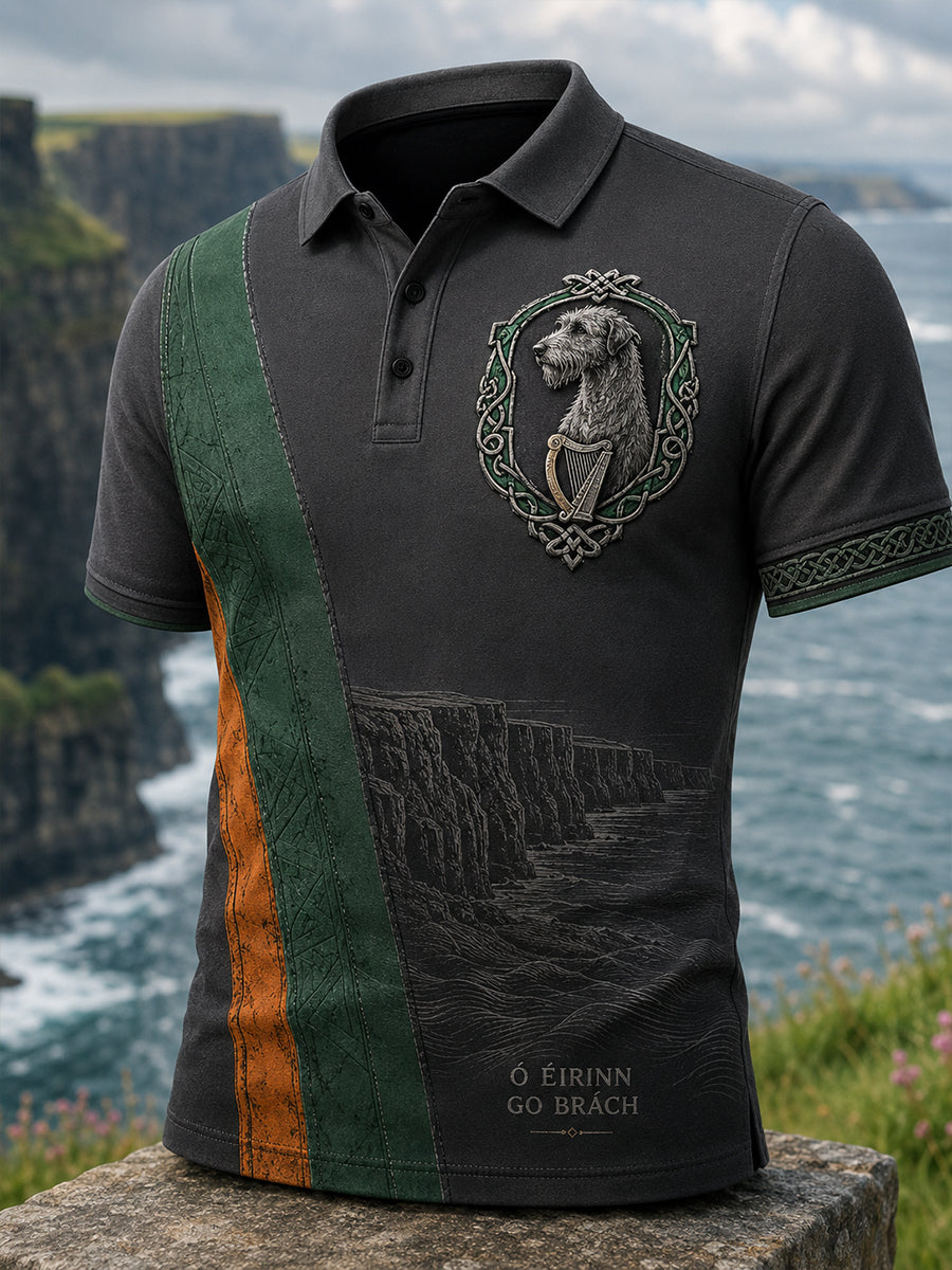 Men's Irish Patriotic Short Sleeves T-Shirt