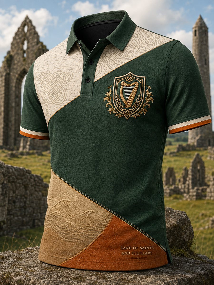 Men's Irish Patriotic Short Sleeves T-Shirt