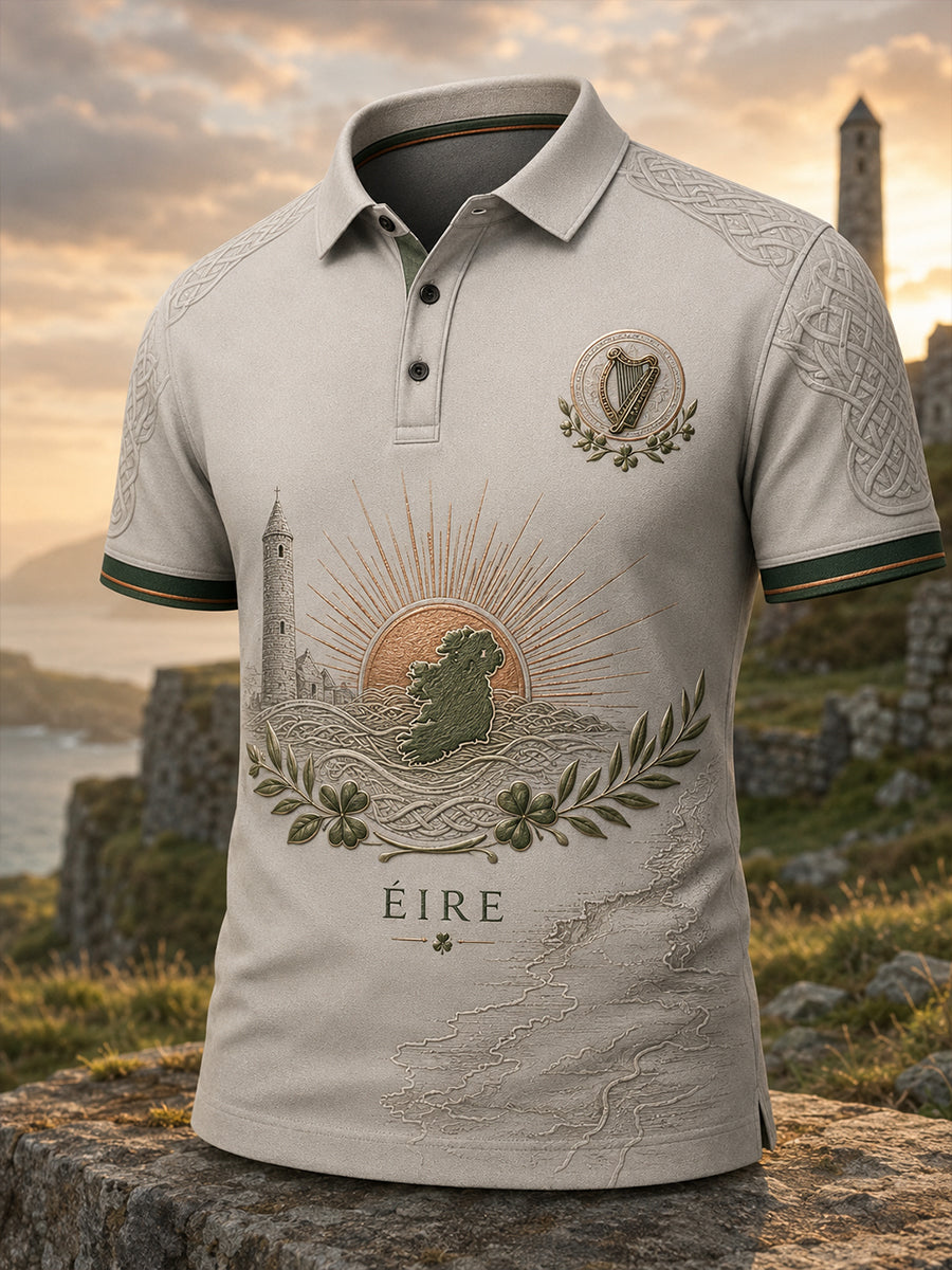Men's Irish Patriotic Short Sleeves T-Shirt