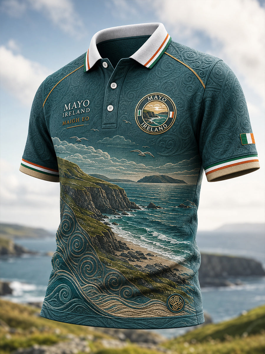 Men's County Mayo short sleeve shirt