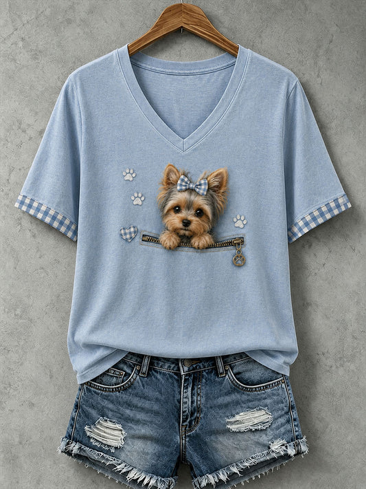 T-shirt Lovely Yorkshire Femme