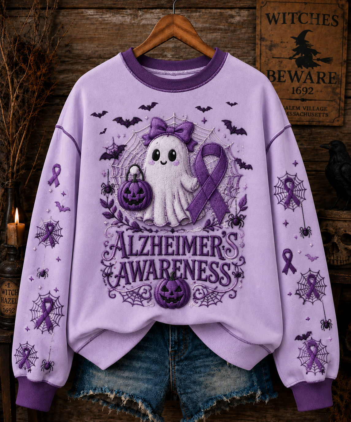 Chandail régulier pour femmes Alzheimer's Awareness