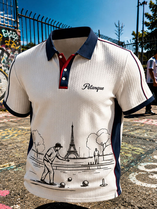 Chemise à manches courtes pour homme