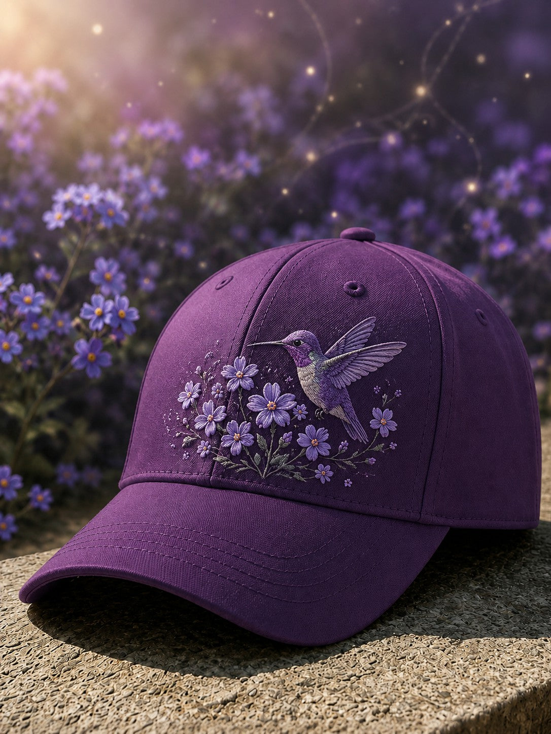 Chapeau de fleurs de la maladie d'Alzheimer