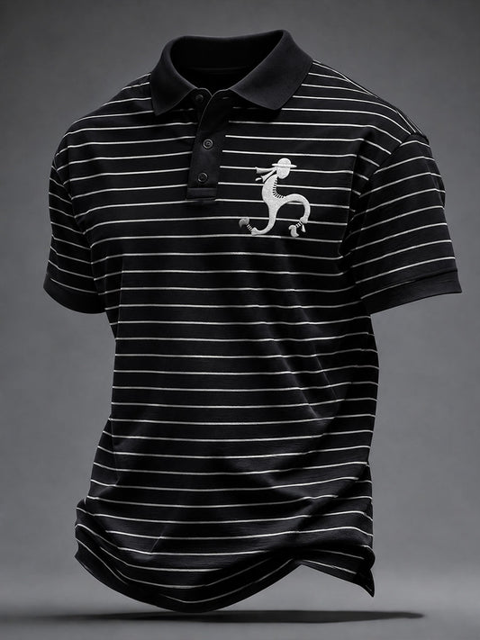 Chemise imprimée Bretagne Fest‑Noz pour homme