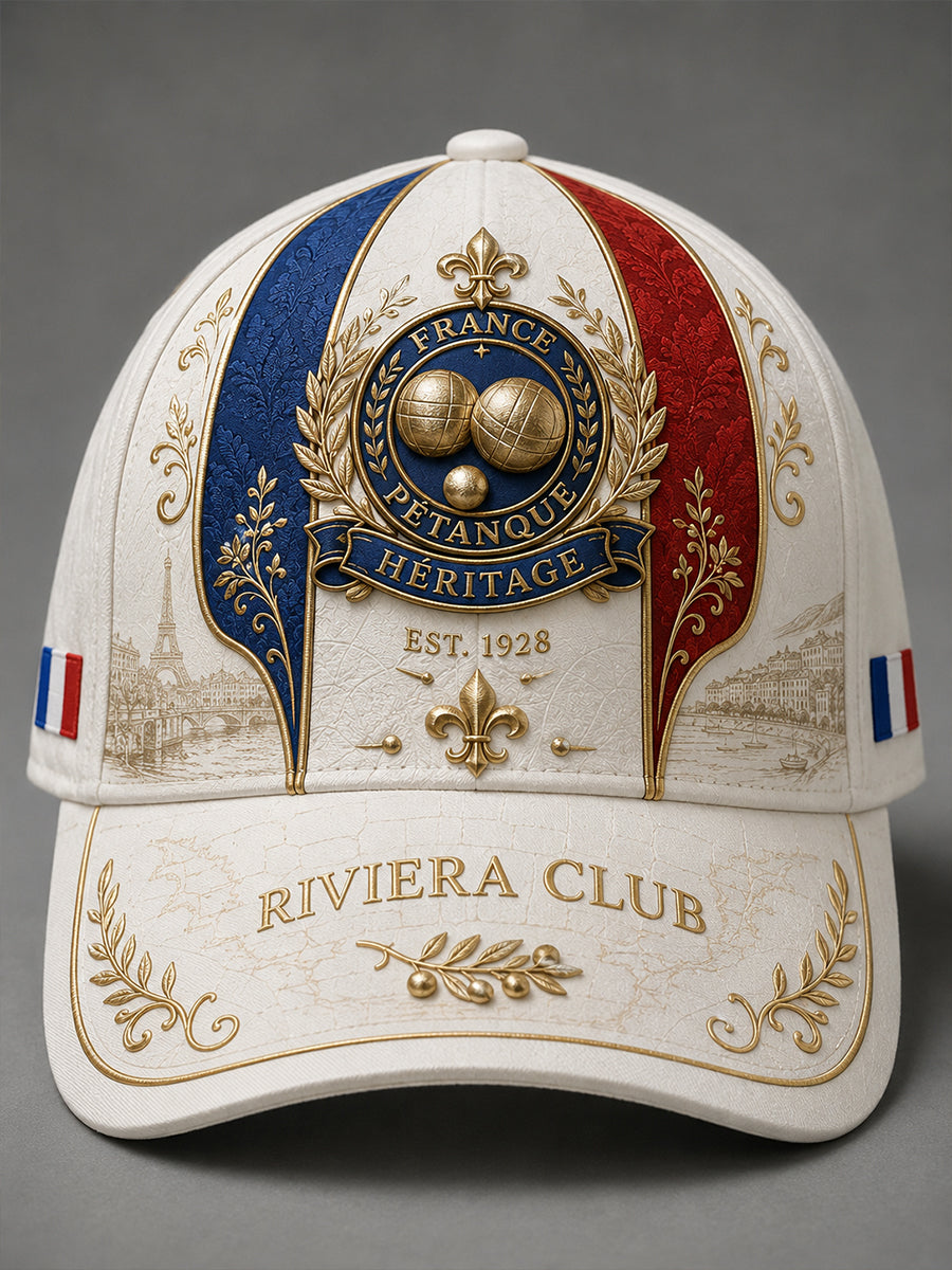 Chapeau de pétanque unisexe français