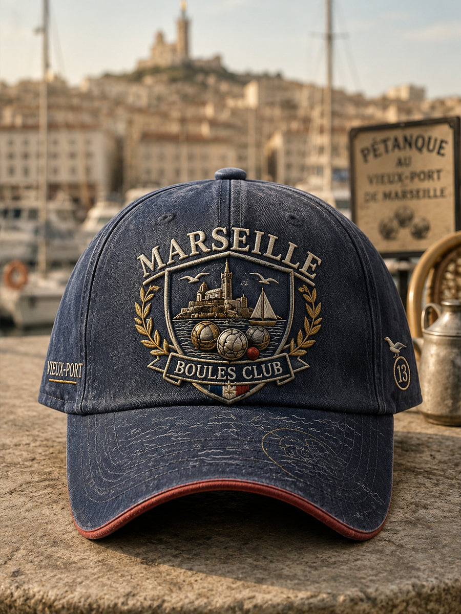 Chapeau de pétanque unisexe français