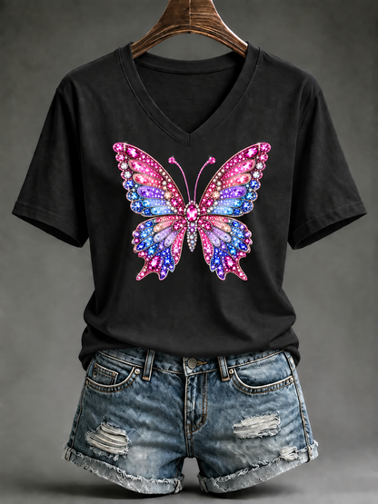 T-shirt à manches courtes pour le cancer du sein chez la femme