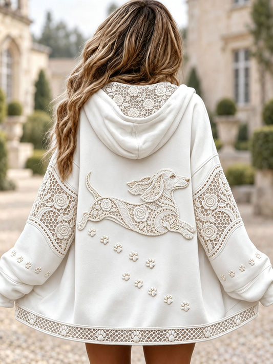 Vestes Teckel Floral Femme