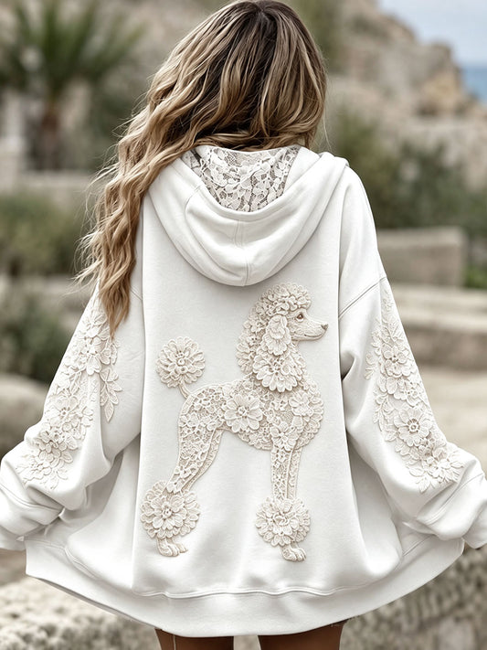 Vestes Poodle-Print Femme